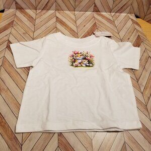 Baby / Toddler Shirt – Baby Tigers with Floral Design